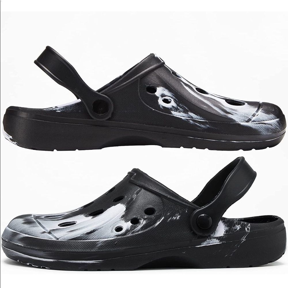 ❤️CLOGS, SINNO Garden Shoes Clogs for Women Men Slip on Lightweight Rubber - Picture 3 of 4